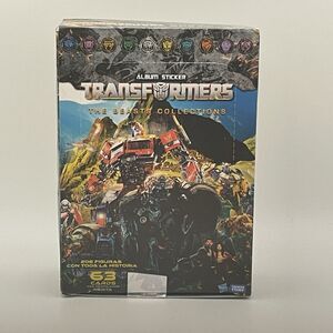 BOX TRANSFORMERS Rise of the Beasts - 25 Sealed Bags PERU Sticker & Cards 2023